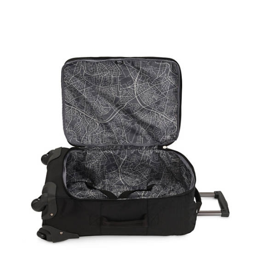 Kipling Darcey Small Carry-On Rolling Suitcases Black | AU7864JDG