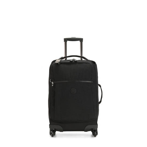 Kipling Darcey Small Carry-On Rolling Suitcases Black | AU7864JDG