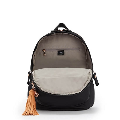 Kipling Delia Medium Backpacks Black | AU4756JMQ