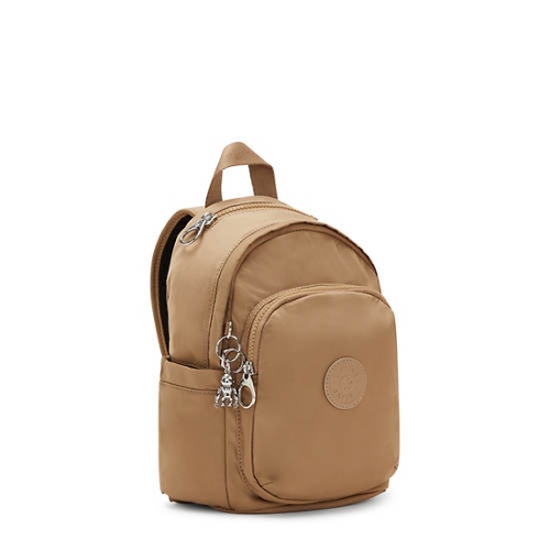 Kipling Delia Mini Backpacks Brown | AU6052VAQ