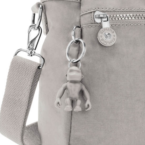 Kipling Elysia Shoulder Bags Grey | AU7261XZC