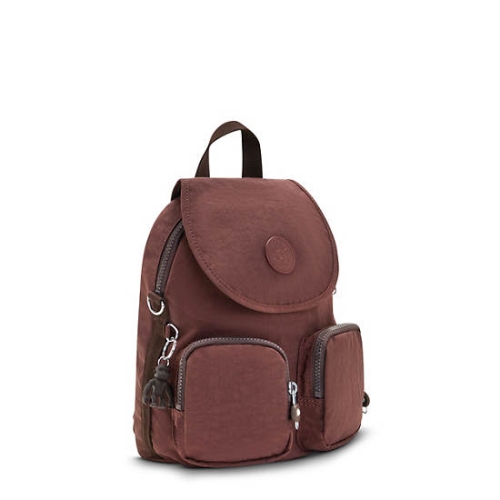 Kipling Firefly Up Convertible Backpacks Burgundy | AU1537XBF