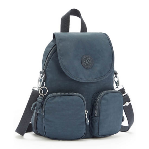 Kipling Firefly Up Convertible Backpacks Blue | AU6982JEA