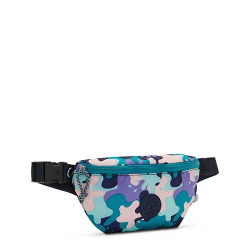 Kipling Fresh Lite Printed Waist Bags Green | AU4653KGZ