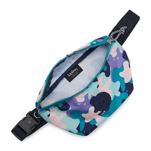 Kipling Fresh Lite Printed Waist Bags Green | AU4653KGZ