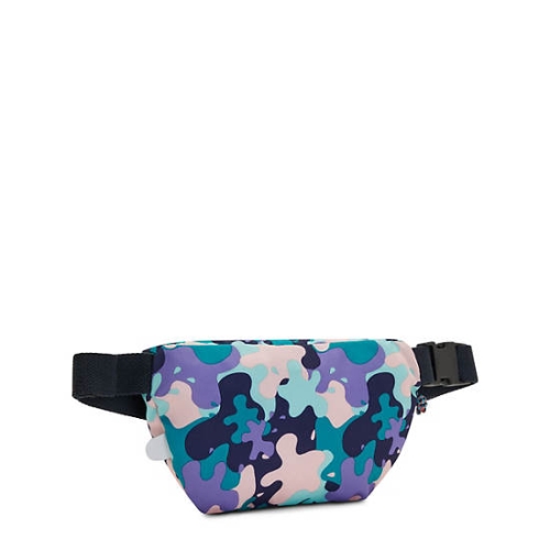 Kipling Fresh Lite Printed Waist Bags Green | AU4653KGZ