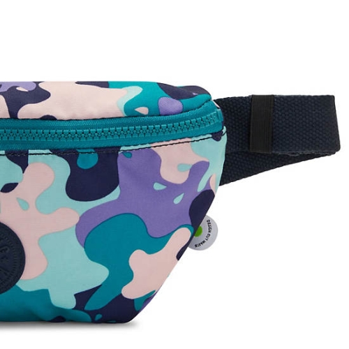 Kipling Fresh Lite Printed Waist Bags Green | AU4653KGZ