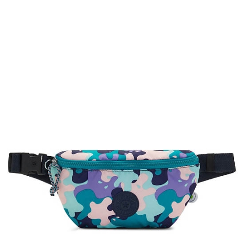 Kipling Fresh Lite Printed Waist Bags Green | AU4653KGZ