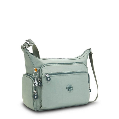 Kipling Gabbie Crossbody Bags Green | AU5843MXT