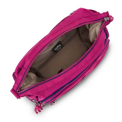 Kipling Gabbie Crossbody Bags Pink Fuchsia | AU8529FYH