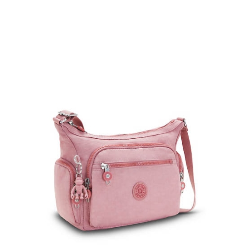 Kipling Gabbie Small Crossbody Bags Beige Pink | AU3145KUD