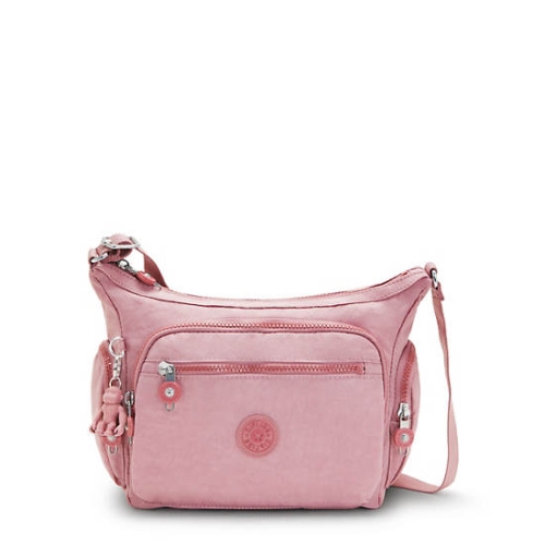 Kipling Gabbie Small Crossbody Bags Beige Pink | AU3145KUD