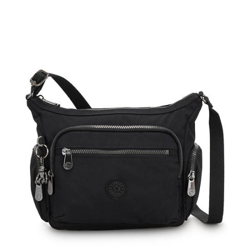 Kipling Gabbie Small Crossbody Bags Black Grey | AU2436DXH