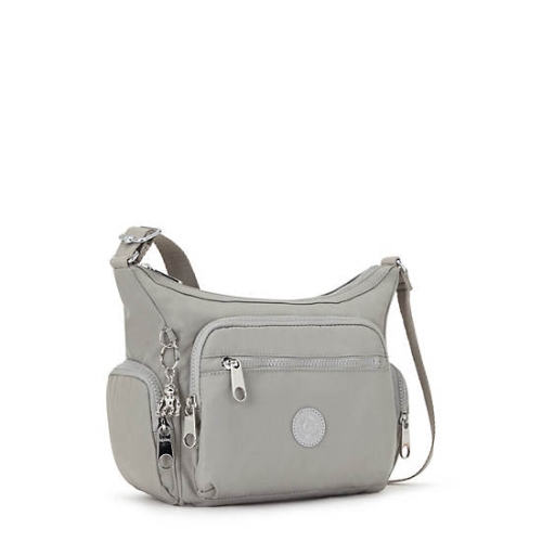 Kipling Gabbie Small Crossbody Bags Grey Silver | AU5892JCR