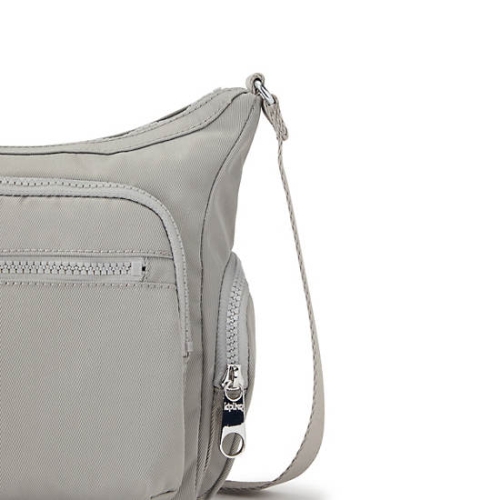 Kipling Gabbie Small Crossbody Bags Grey Silver | AU5892JCR