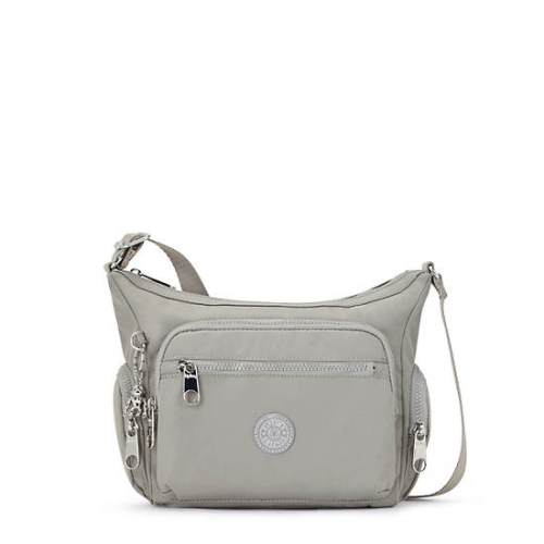 Kipling Gabbie Small Crossbody Bags Grey Silver | AU5892JCR