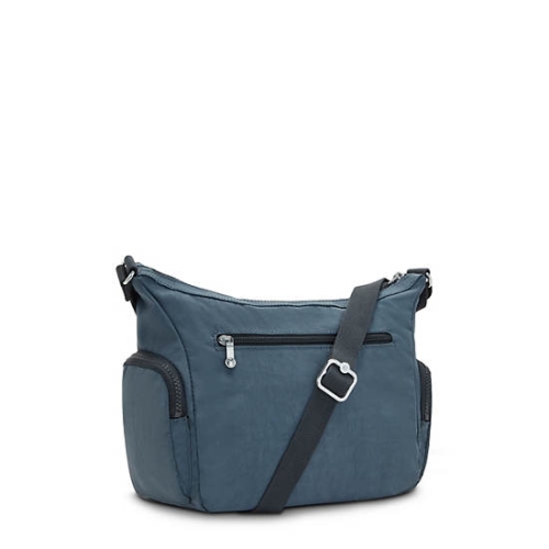 Kipling Gabbie Small Crossbody Bags Navy Grey | AU6802IUC