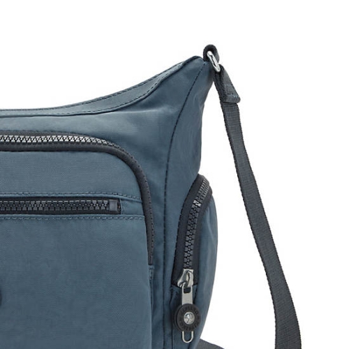 Kipling Gabbie Small Crossbody Bags Navy Grey | AU6802IUC