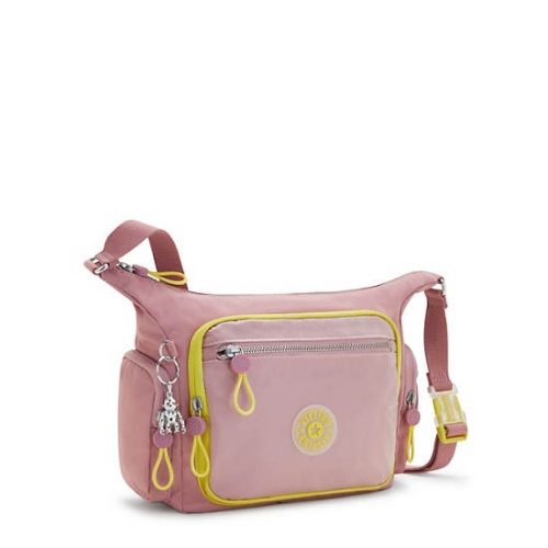 Kipling Gabbie Small Crossbody Bags Pink | AU8270YZI