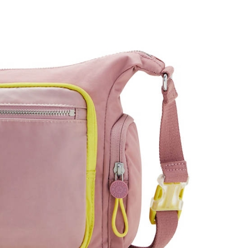 Kipling Gabbie Small Crossbody Bags Pink | AU8270YZI