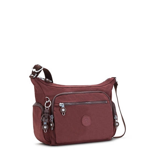 Kipling Gabbie Small Crossbody Bags Red Grey | AU1580XSN