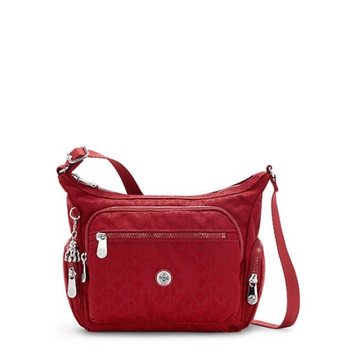 Kipling Gabbie Small Crossbody Bags Red | AU4230WAK