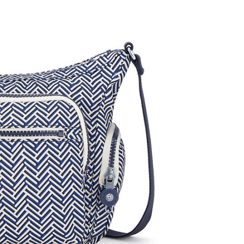 Kipling Gabbie Small Printed Crossbody Bags Grey | AU6824UFZ