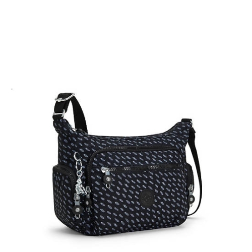 Kipling Gabbie Small Printed Crossbody Bags Blue White | AU9873JBS