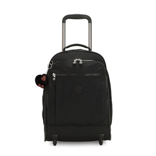 Kipling Gaze Classic Large Rolling Backpacks Black | AU5974BXI