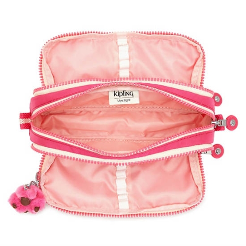 Kipling Gitroy Pencil Case Pink | AU8952KRF