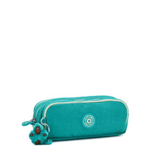 Kipling Gitroy Pencil Case Turquoise | AU2083ACW