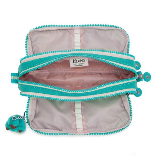 Kipling Gitroy Pencil Case Turquoise | AU2083ACW