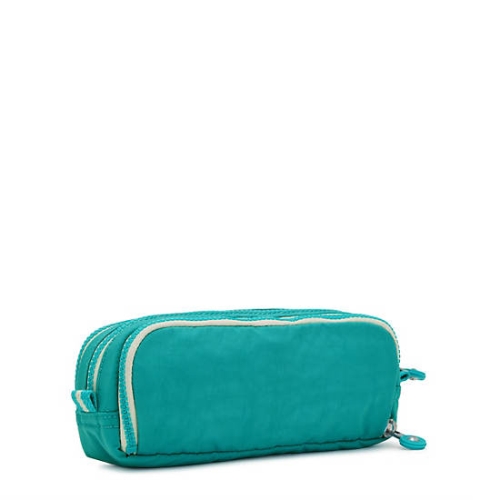 Kipling Gitroy Pencil Case Turquoise | AU2083ACW