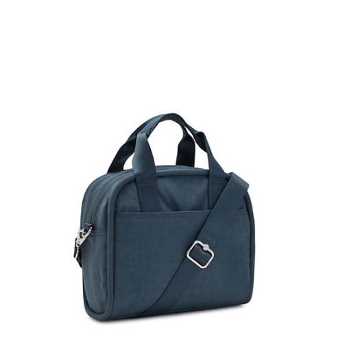 Kipling Hadya Shoulder Bags Navy Grey | AU0598LNQ