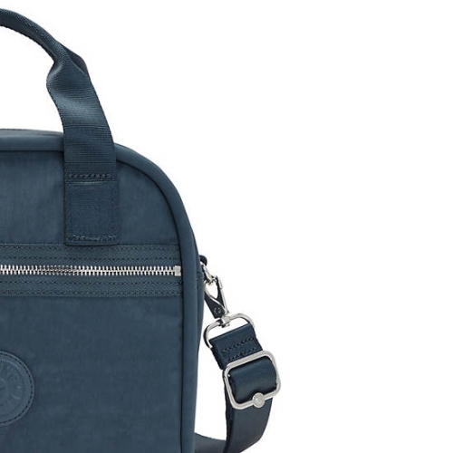 Kipling Hadya Shoulder Bags Navy Grey | AU0598LNQ