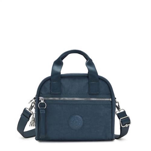 Kipling Hadya Shoulder Bags Navy Grey | AU0598LNQ