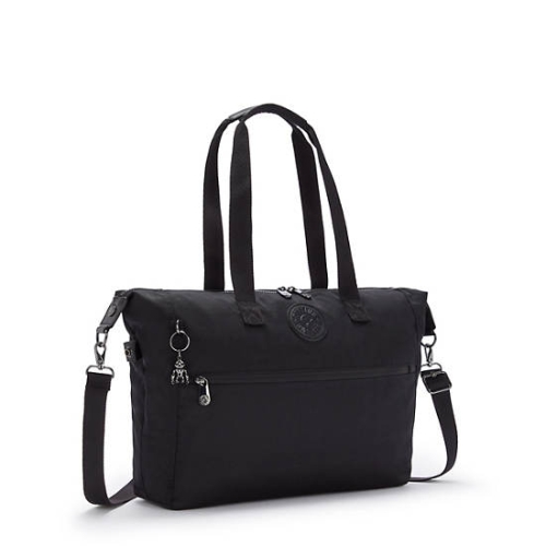 Kipling Ilia Tote Bags Black | AU5419LSI