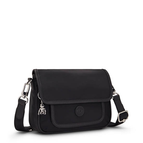 Kipling Inaki Crossbody Bags Black | AU2841GIF