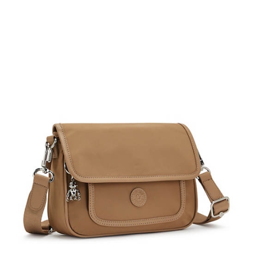 Kipling Inaki Crossbody Bags Brown | AU4869LOB