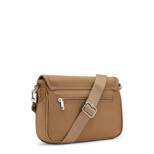 Kipling Inaki Crossbody Bags Brown | AU4869LOB