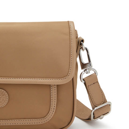 Kipling Inaki Crossbody Bags Brown | AU4869LOB