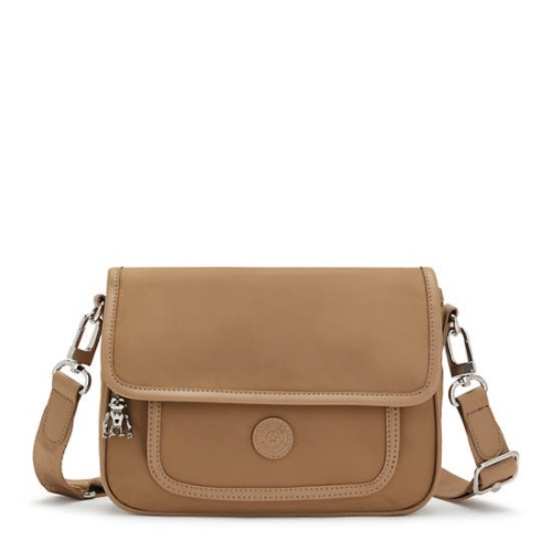 Kipling Inaki Crossbody Bags Brown | AU4869LOB