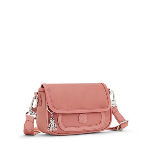 Kipling Inaki Small Crossbody Bag Handbags Pink | AU4063NEP