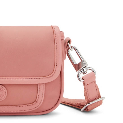 Kipling Inaki Small Crossbody Bag Handbags Pink | AU4063NEP