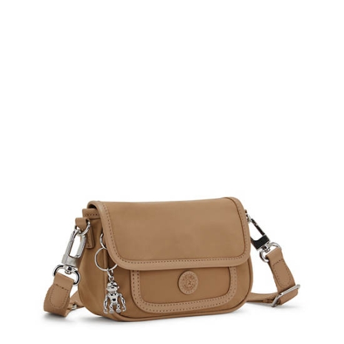 Kipling Inaki Small Crossbody Bag Handbags Brown | AU5726CDG