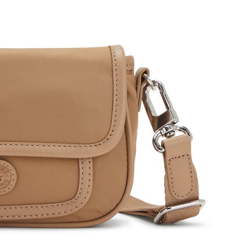 Kipling Inaki Small Crossbody Bag Handbags Brown | AU5726CDG