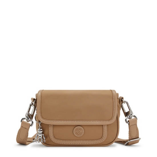 Kipling Inaki Small Crossbody Bag Handbags Brown | AU5726CDG