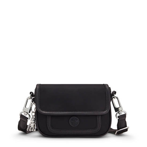 Kipling Inaki Small Crossbody Bag Handbags Black | AU8397VMX