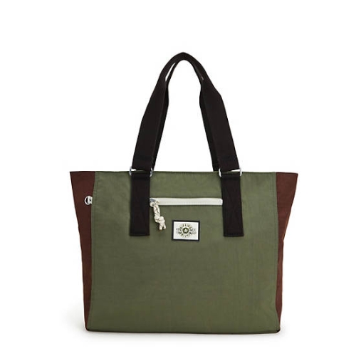 Kipling Jodi M Tote Bags Olive | AU9740OMD