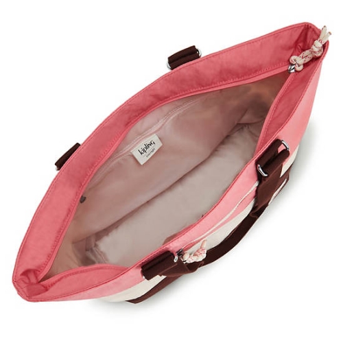 Kipling Jodi M Tote Bags Pink | AU6437WEM